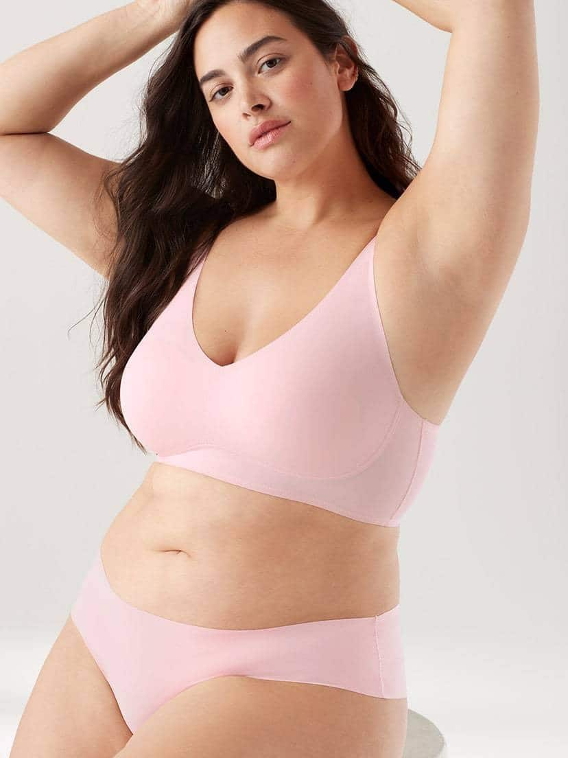 Ultra Comfort Seamless Shaping Wireless Support Bra Plus Size