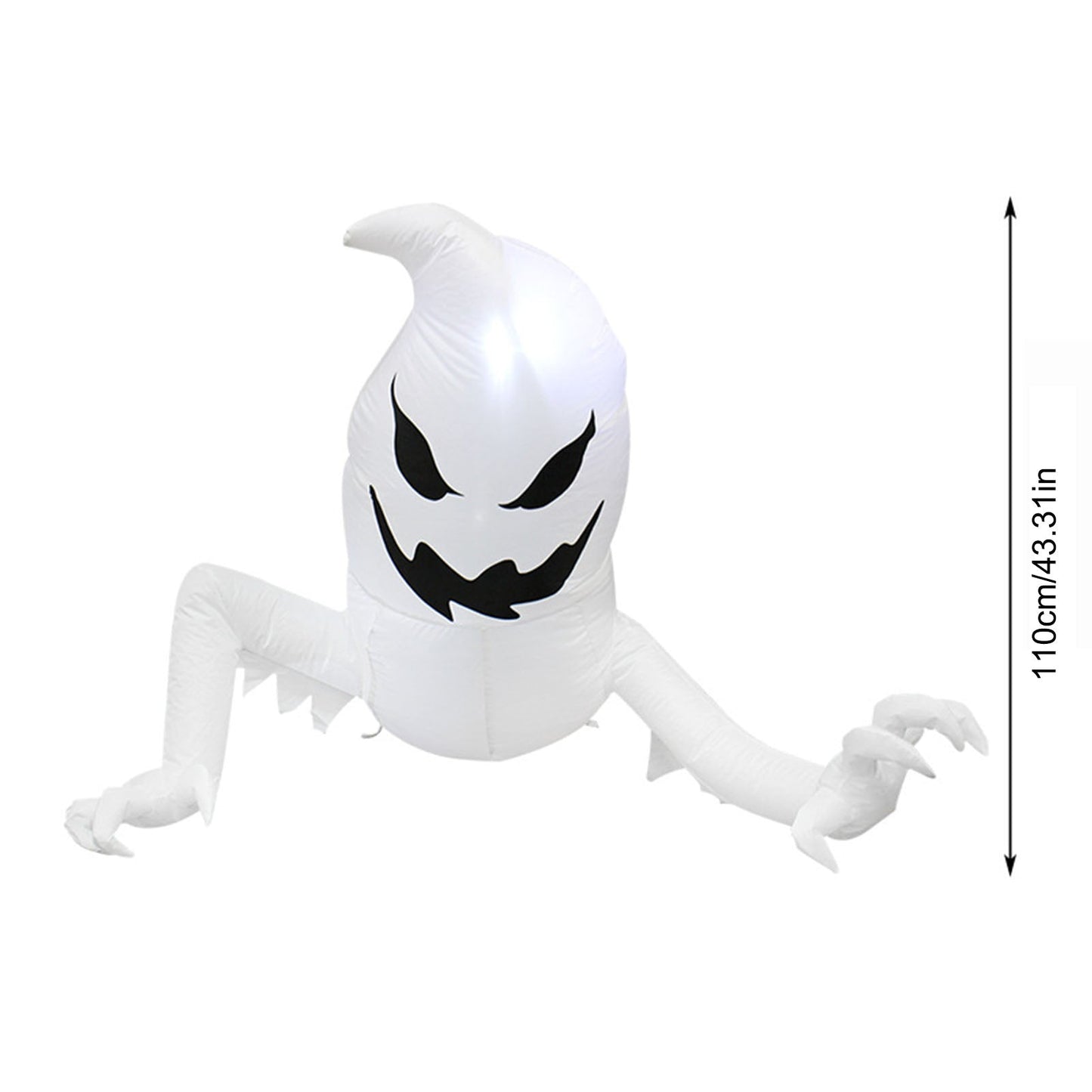 Halloween Inflatable Ghost Inflatables Outdoor Ghost With Led Blow Up Decorations With Built-in Led For Outdoor Indoor Party