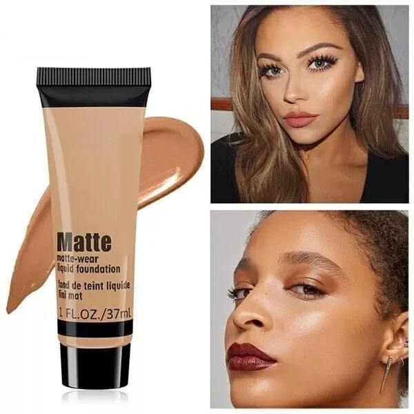 🔥Buy 1 Get 1 Free & Free Gift🔥Waterproof Matte Foundation