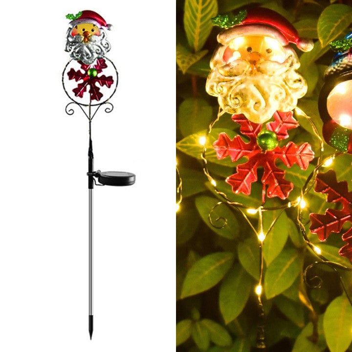 Solar Christmas Garden Stakes Lights