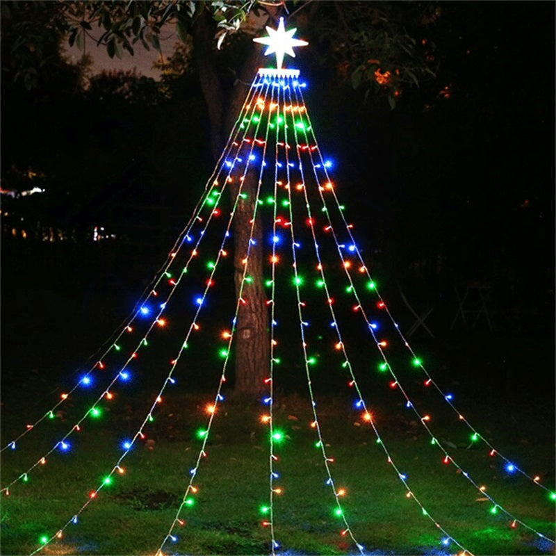 SOLAR OUTDOOR CHRISTMAS DECORATIONS LIGHTS