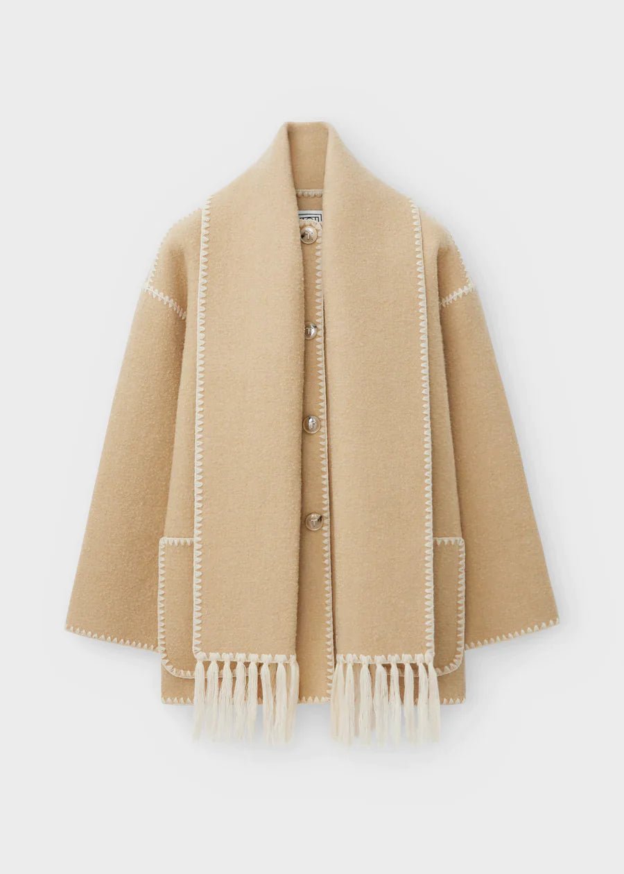 🔥New Fall/Winter Scarf Coat(FREE SHIPPING)