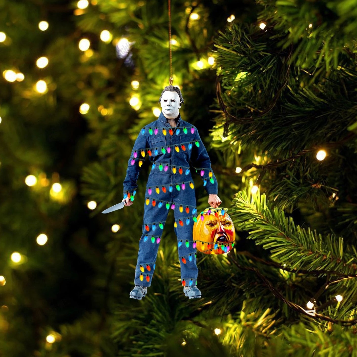 HORROR MOVIE ORNAMENT