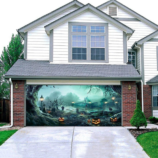 Hot Sale-Halloween 2023 Garage Door Decoration