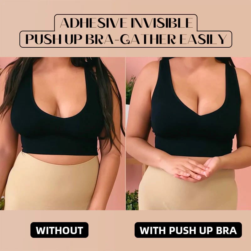 Adhesive Bra Backless Strapless Reusable Sticky Invisible Push Up Bra For Women-BUY 1 GET 2