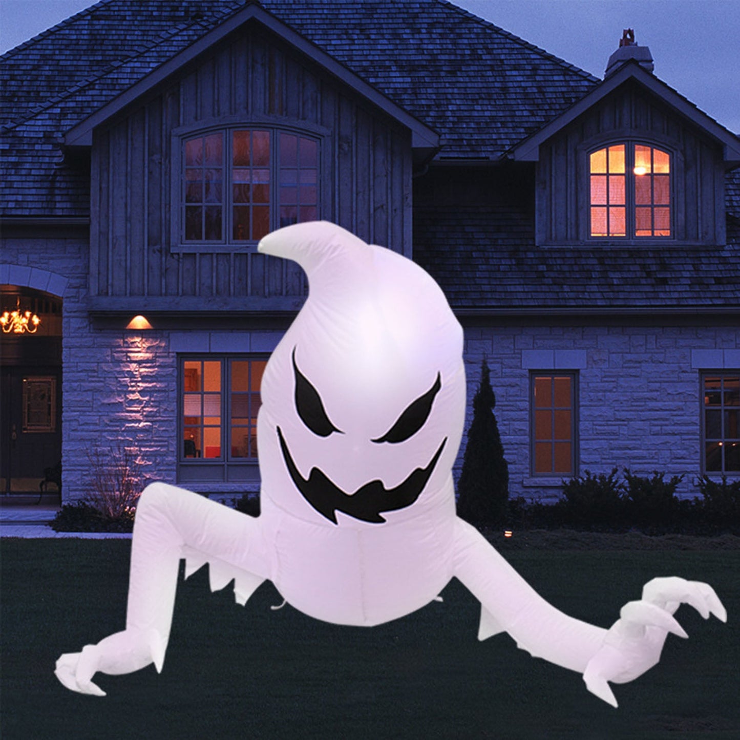 Halloween Inflatable Ghost Inflatables Outdoor Ghost With Led Blow Up Decorations With Built-in Led For Outdoor Indoor Party