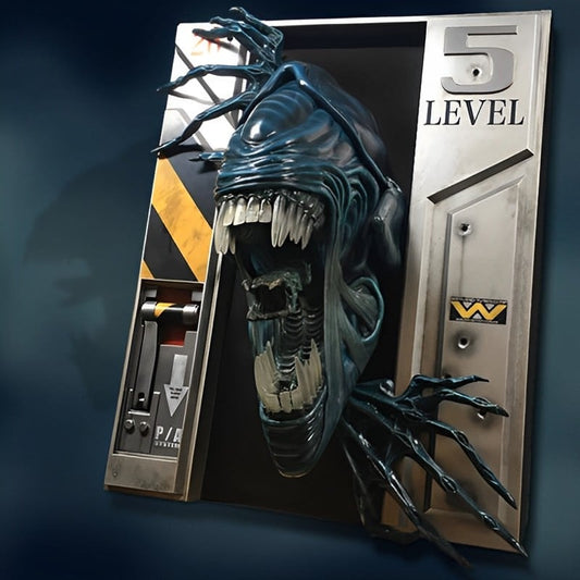 👽Halloween-Exclusive Alien Collectibles Wall Sculpture