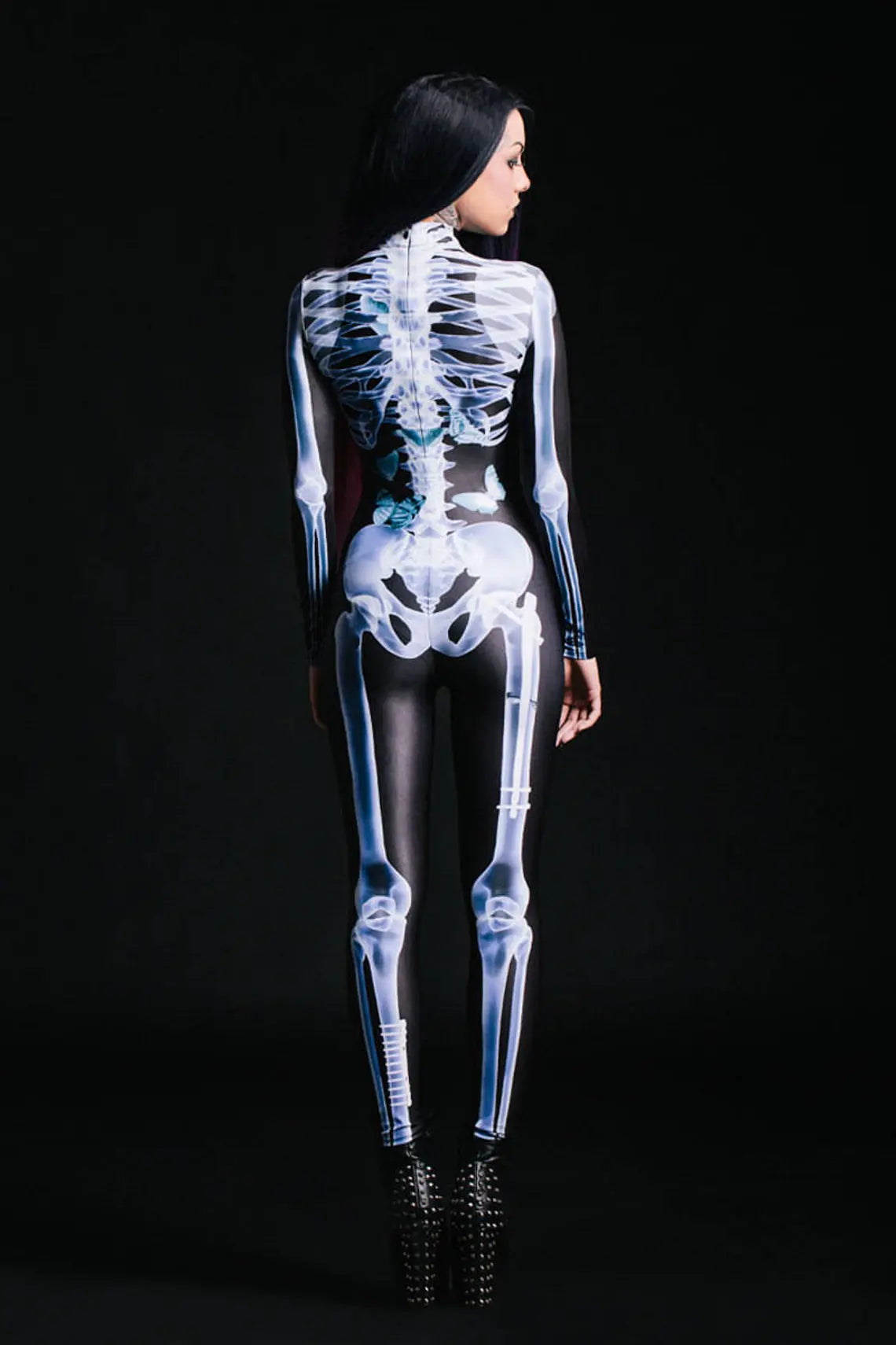 Early Halloween Promotion🔥  Cosplay Women Skeleton Bodysuit