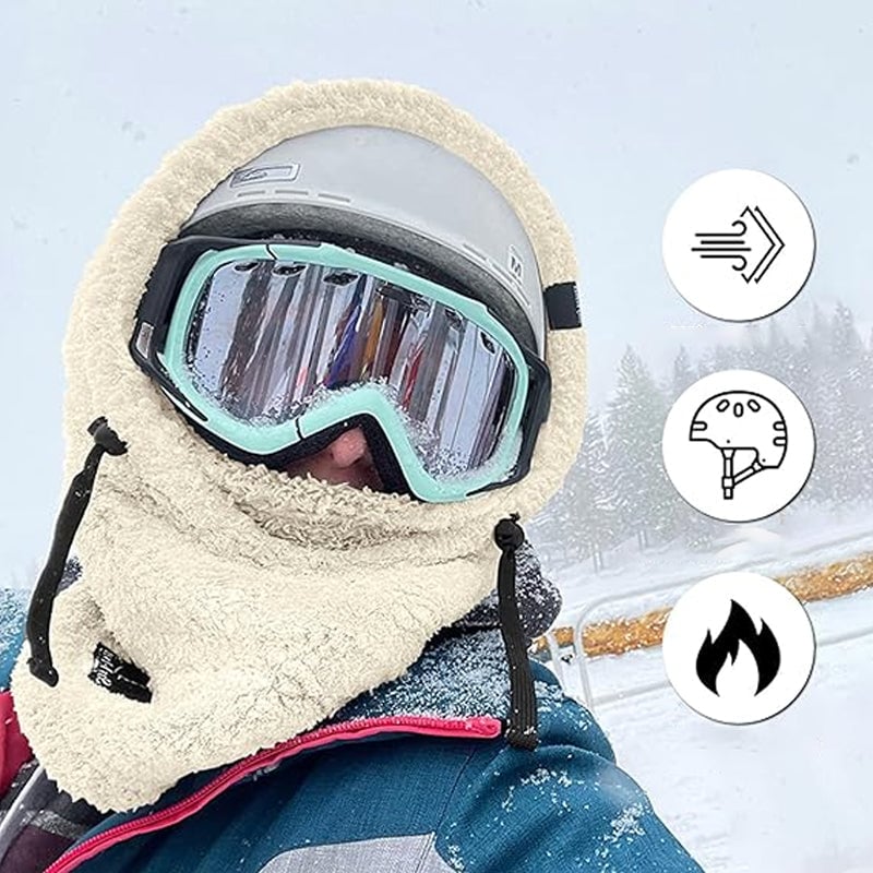 49% OFF🔥Sherpa Hood Ski Mask