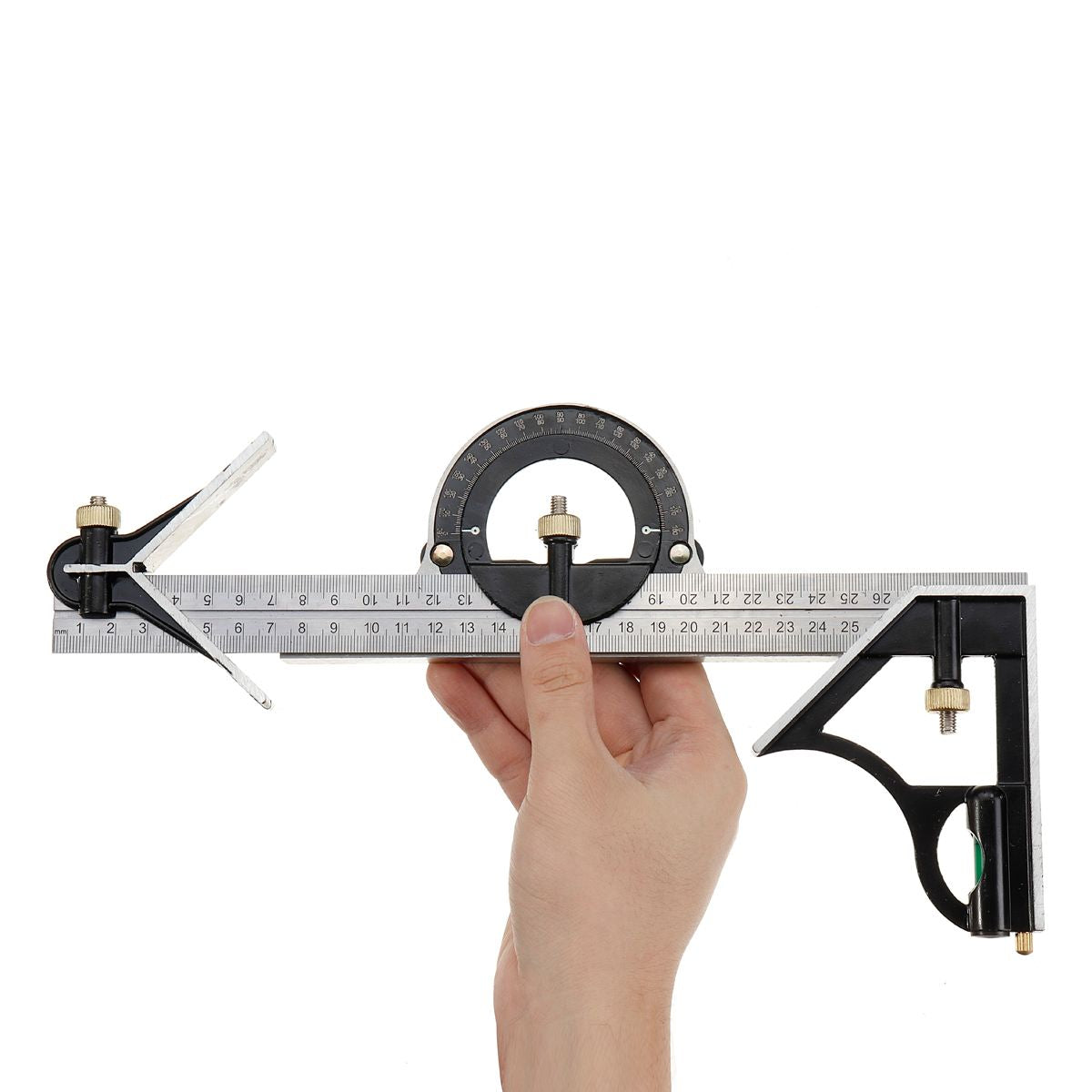 Multifunctional Combination of Movable Angle Ruler Set