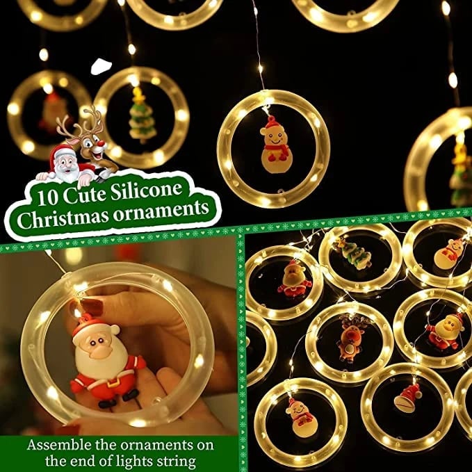 🎅Early Christmas Sale-49% OFF - Christmas Decor Ring Lights