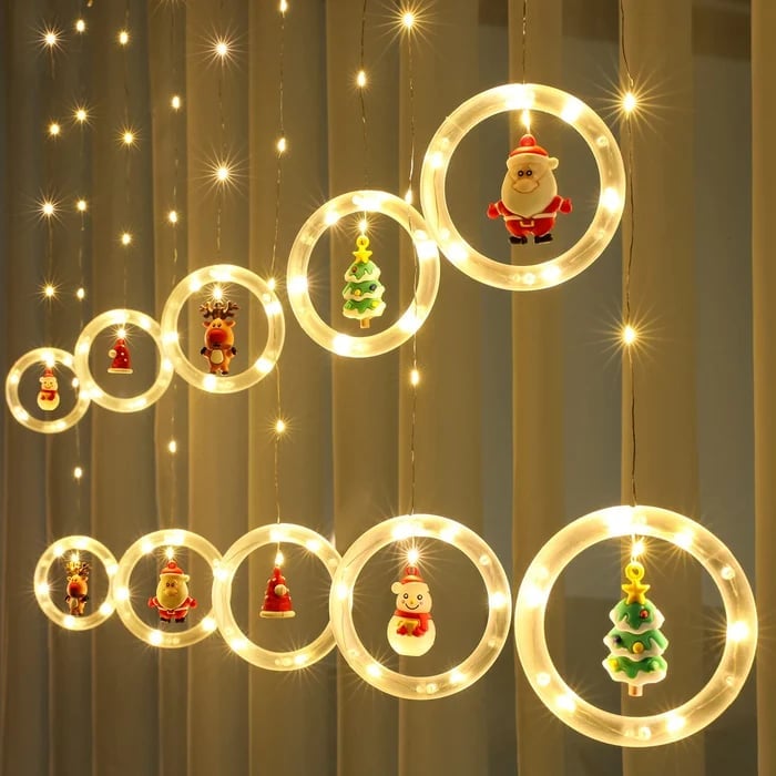 🎅Early Christmas Sale-49% OFF - Christmas Decor Ring Lights