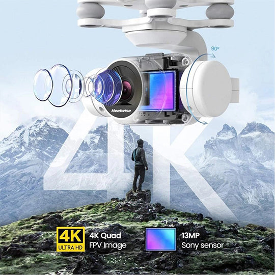 🔥Last Day Promotion🔥 4K CAMERA ROTATION WATERPROOF PROFESSIONAL RC DRONE