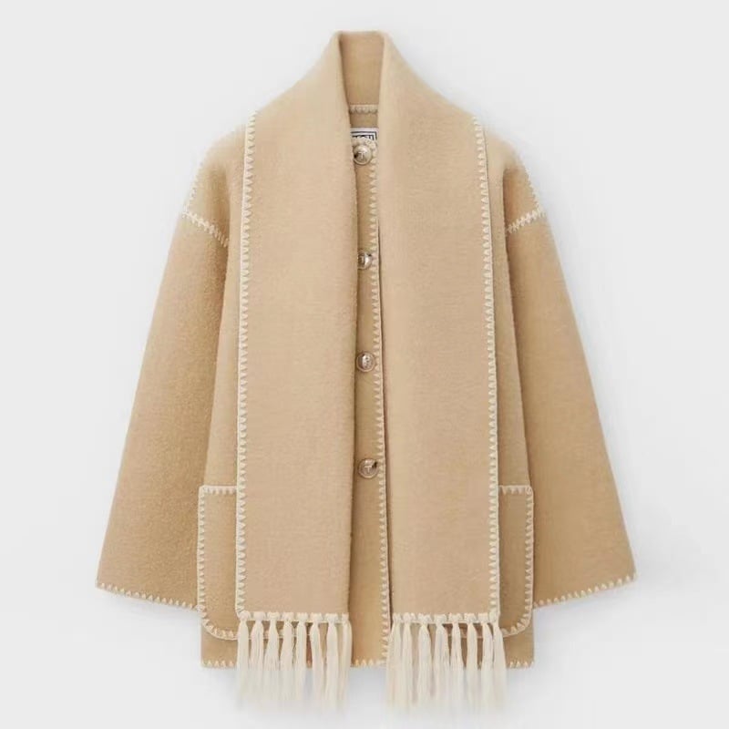 🔥New Fall/Winter Scarf Coat(FREE SHIPPING)