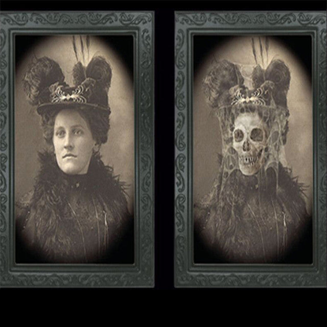 Changeable 3D Ghost Face Photo Frame