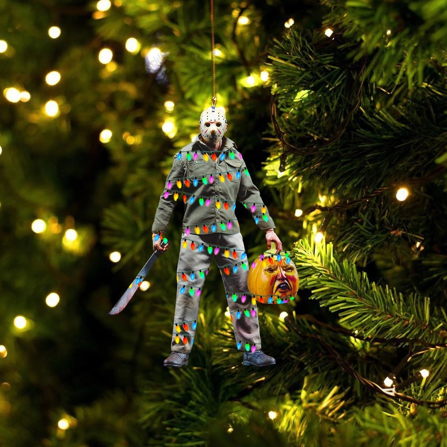 HORROR MOVIE ORNAMENT