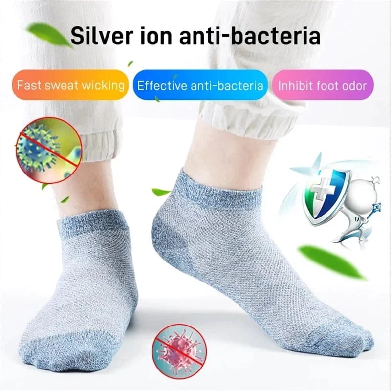 🎁Hot Sale🎁Men‘s Breathable Anti-bacterial Deodorant Socks