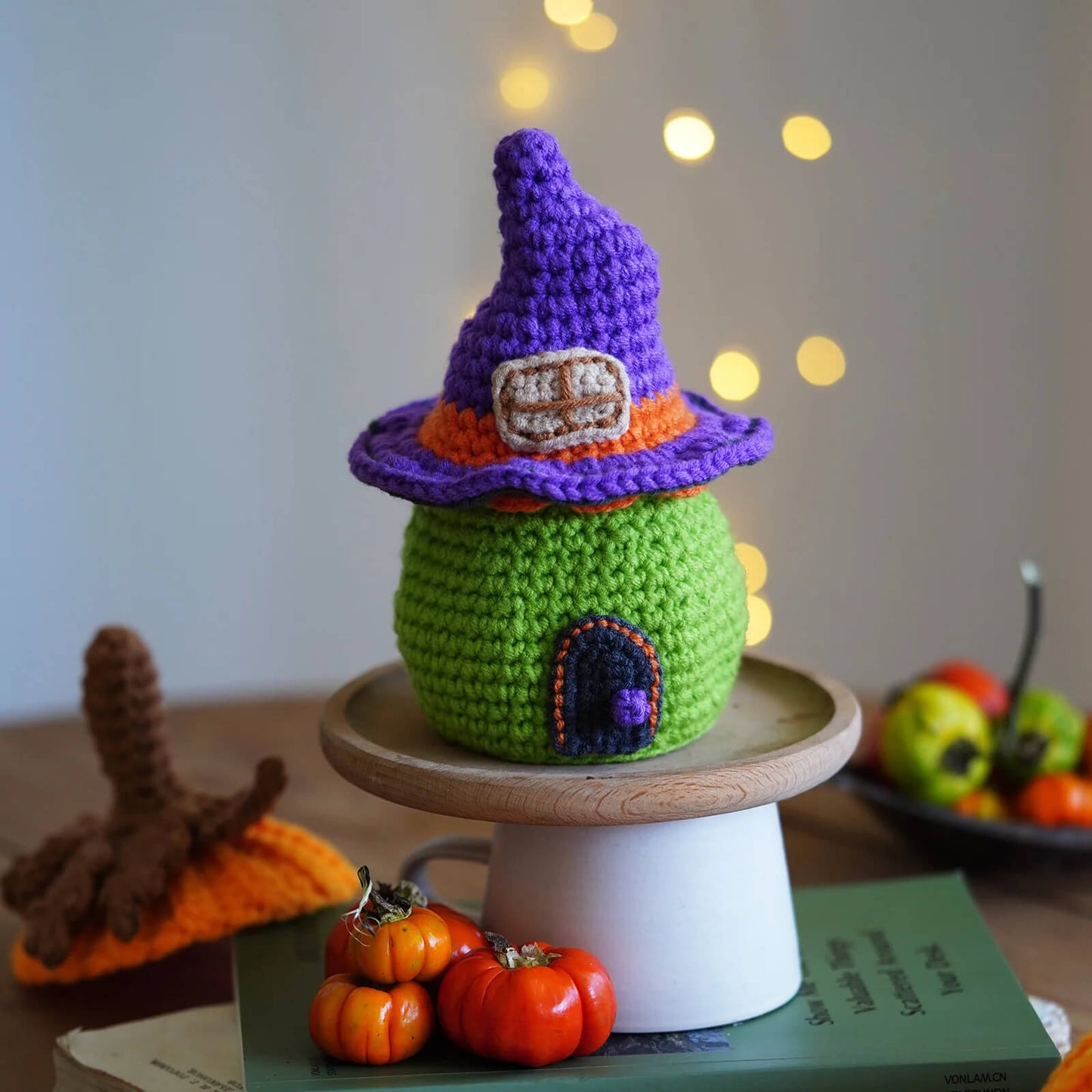 Halloween Crochet Kit For Beginners with Easy Peasy Yarn