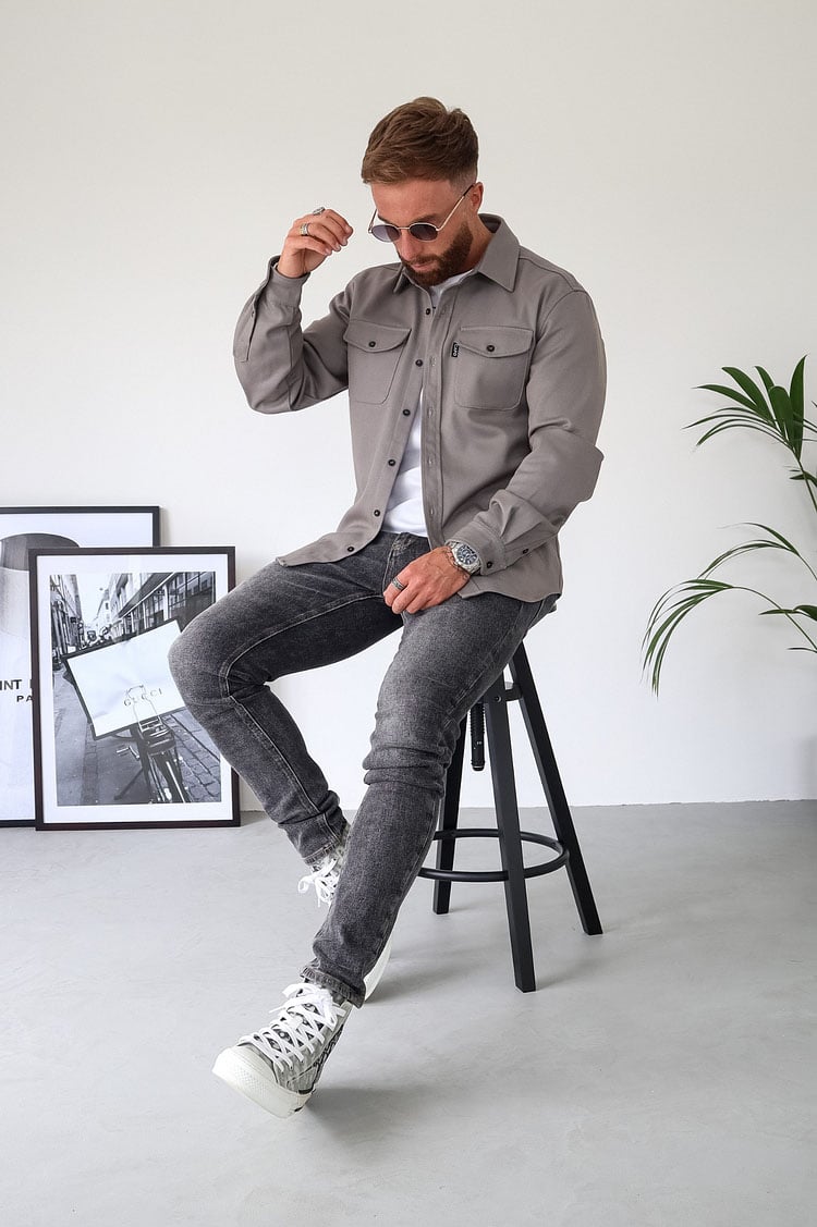 Button Down Shirt Jacket (Buy 2 Free Shipping)