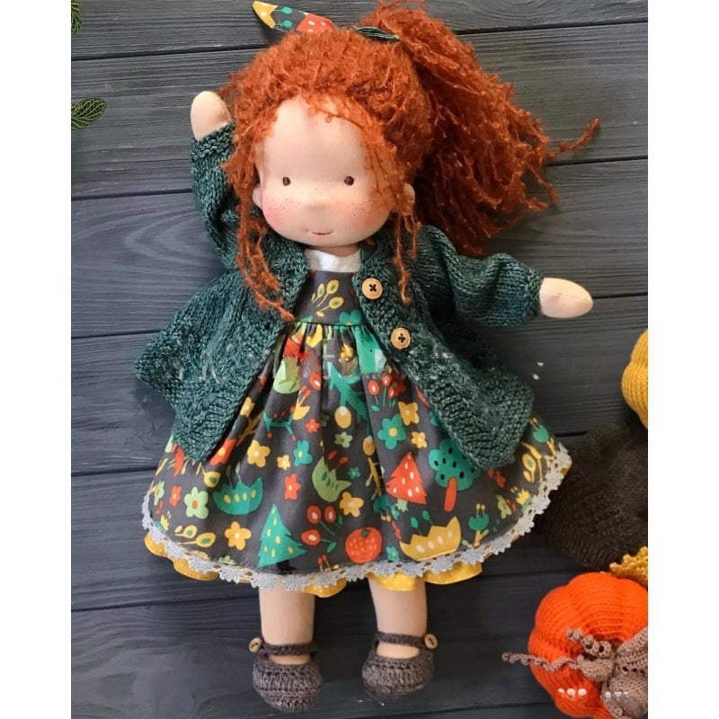 🎁🎁The Best Gift for Kids-Handmade Waldorf Doll👧(Buy2 Free Shipping)