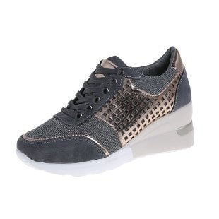 High Heeld Wedge Sneakers For Women