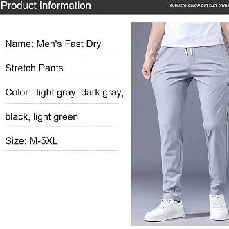 Stretch Pants – Last Day Promotion 49% OFF– Men‘s Fast Dry Stretch Pants