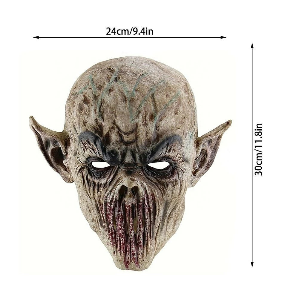 Elizabath Halloween Mask Horror Cosplay Props Horror Devil Costumes Bloody Monster Zombies