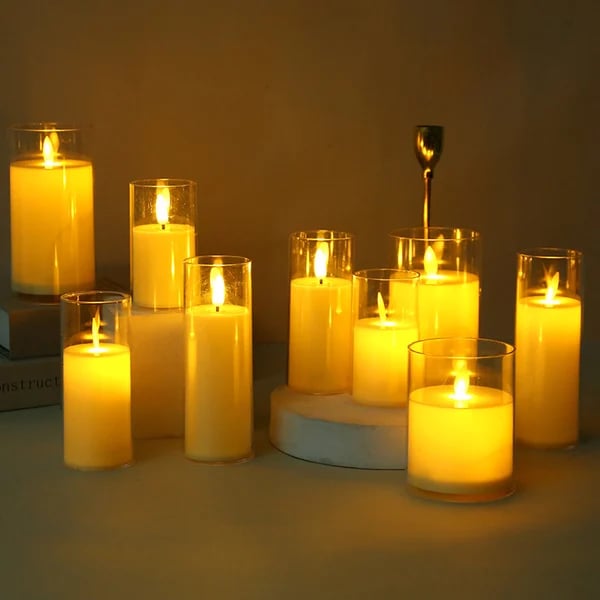 Real Flameless Candles LED Electronic Candle