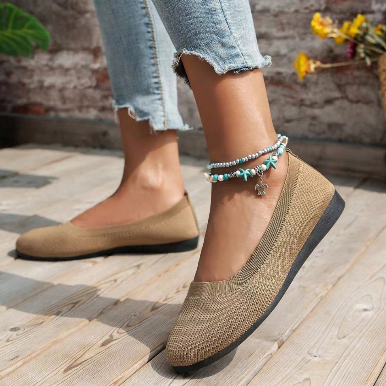 🔥Women Comfortable Breathable Slip On Arch Support Non-Slip Casual Shoes (Buy 2 Free Shipping)