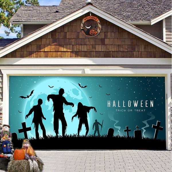 Hot Sale-Halloween 2023 Garage Door Decoration