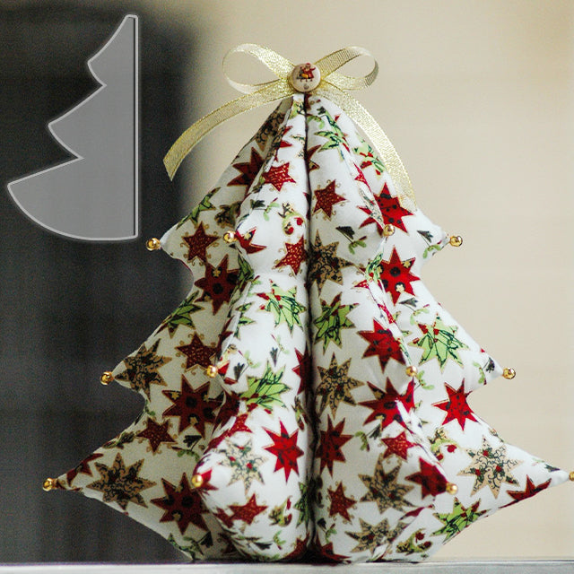 Fabric Christmas Tree Sewing Template - WITH TUTORIAL