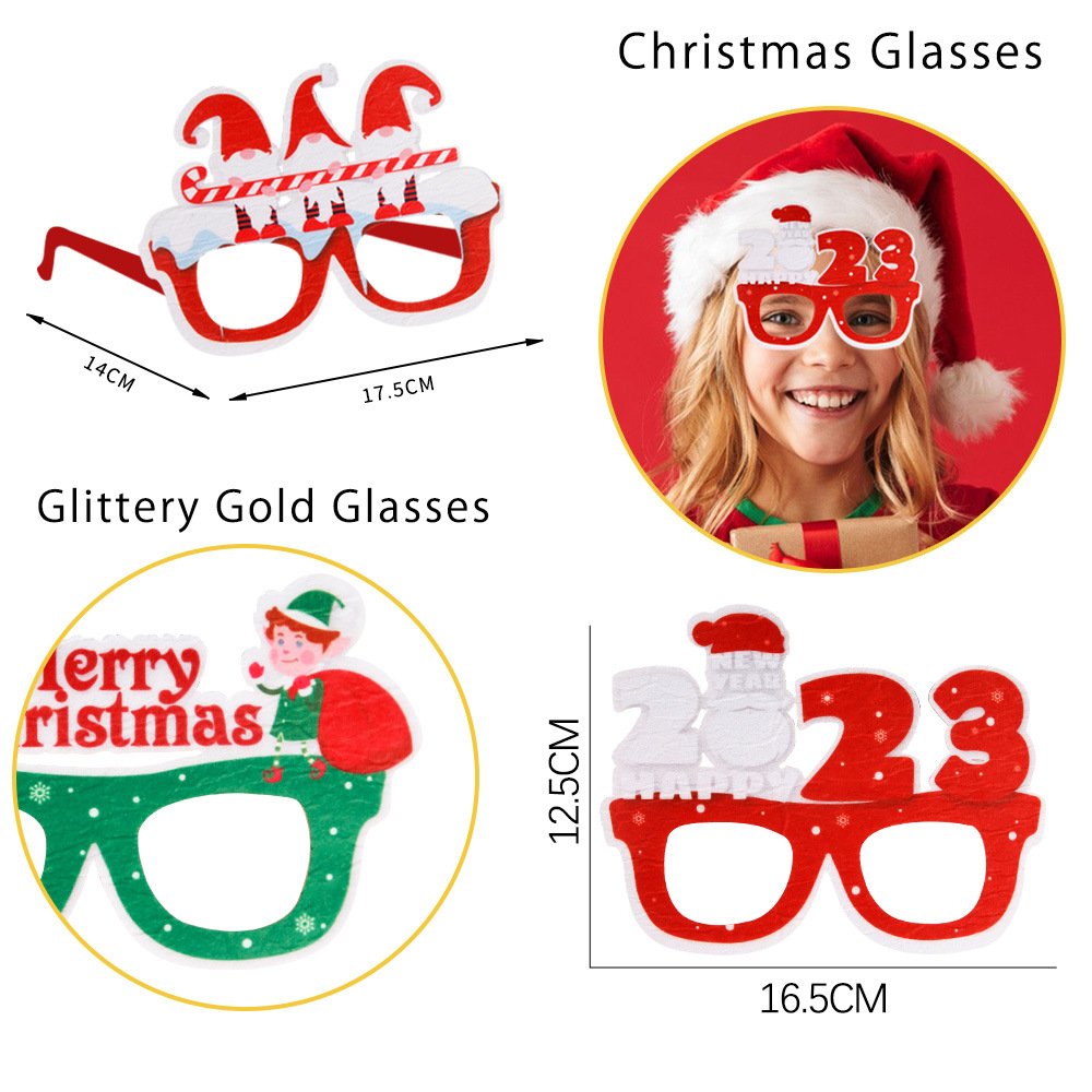 ✨Glittering Christmas Glasses Frames