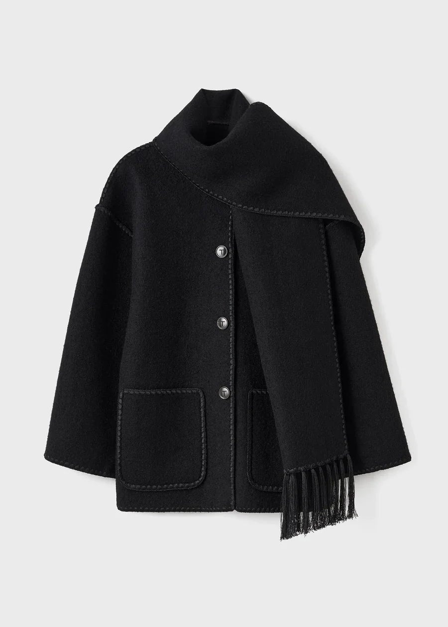 🔥New Fall/Winter Scarf Coat(FREE SHIPPING)