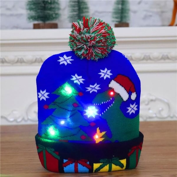 🎄Early Christmas Sale🎄CHRISTMAS LED KNITTED BEANIES