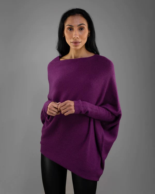 Asymmetric Draped Jumper (Buy 2 Free Shipping)